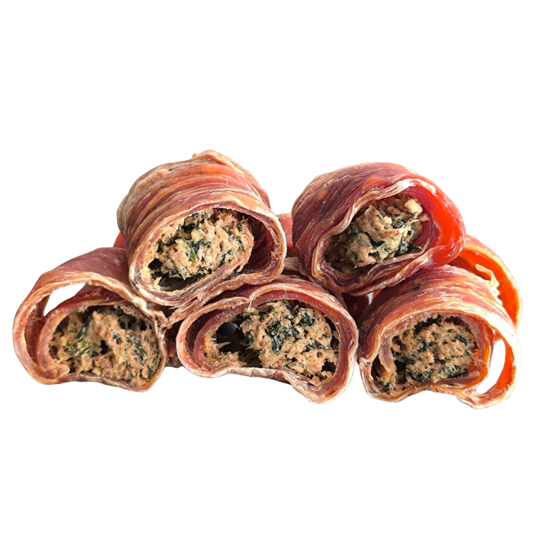 L'INVOLTINO DI TACCHINO con Patate e Spinaci