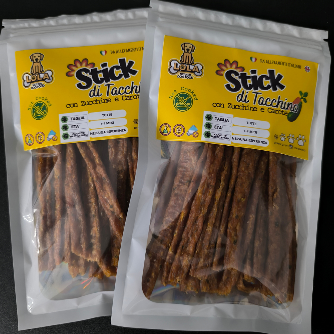 STICK DI TACCHINO - con Carote e Zucchine