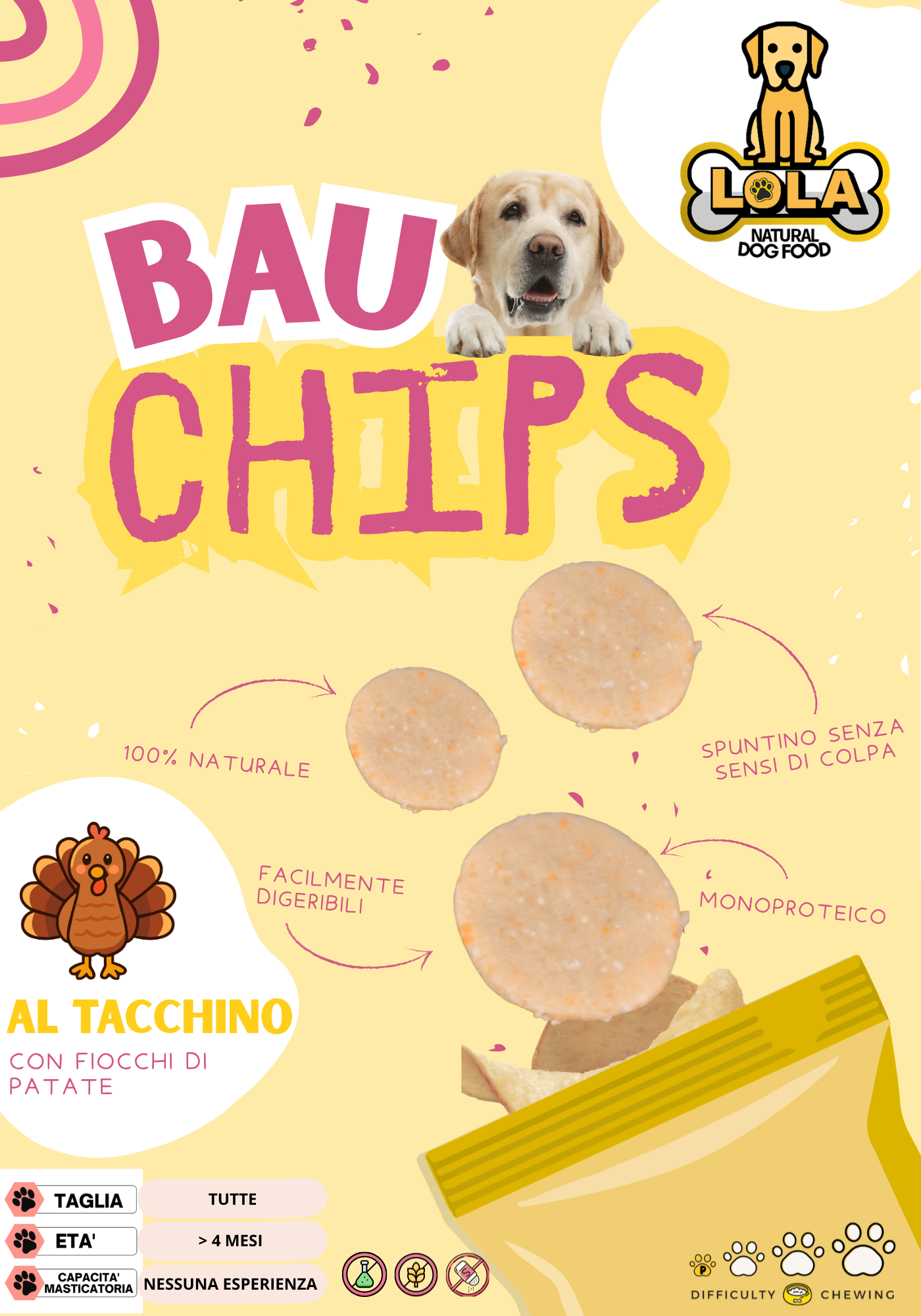 BAUCHIPS al Tacchino
