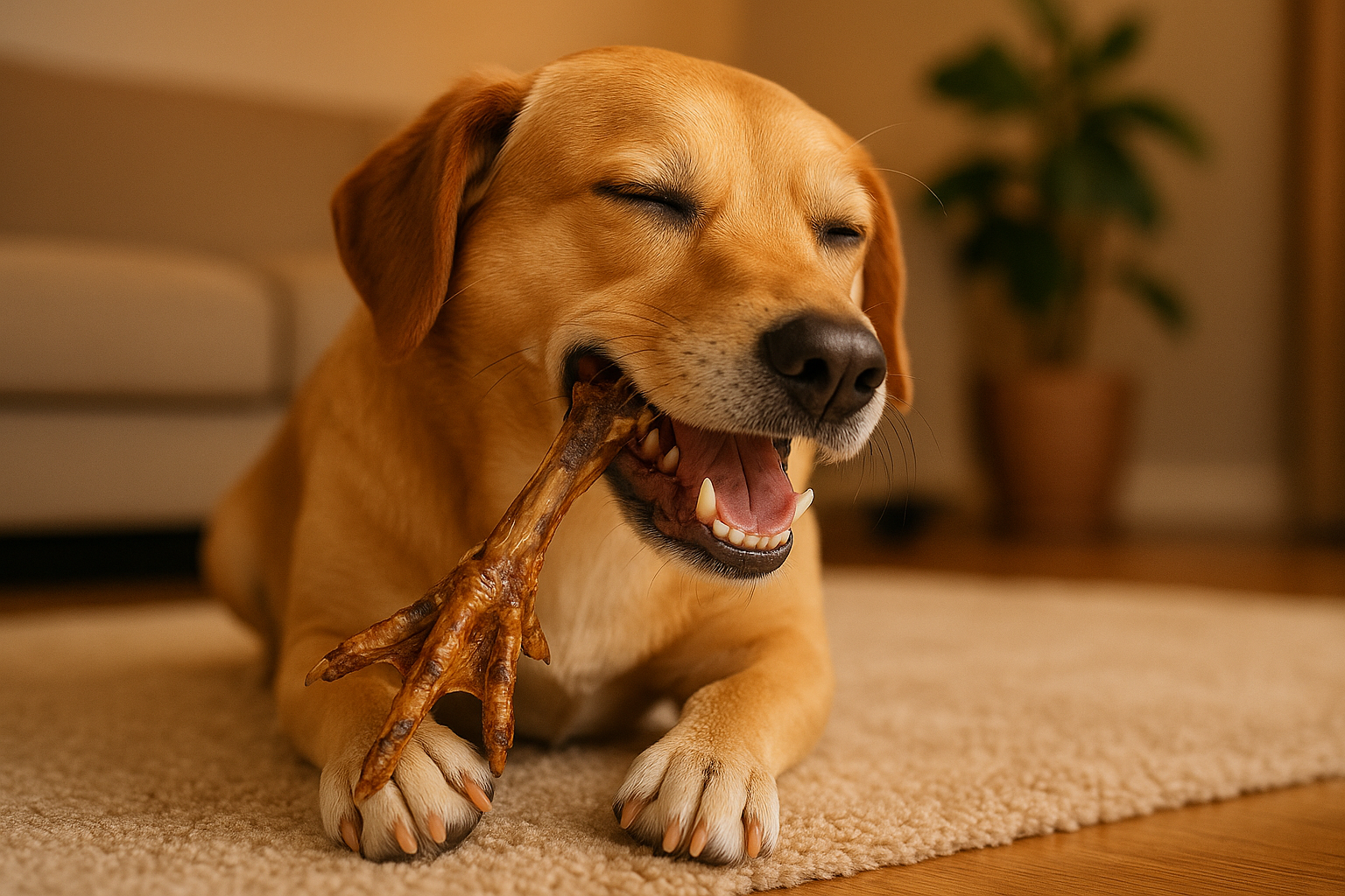 Cani Pazzi per le Zampe di Pollo Essiccate: Ecco Perchè!