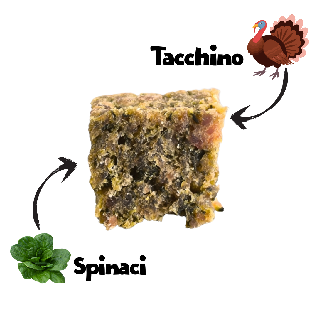 IL PREMIETTO Tacchino e Spinaci - Premietto SemiUmido da Addestramento